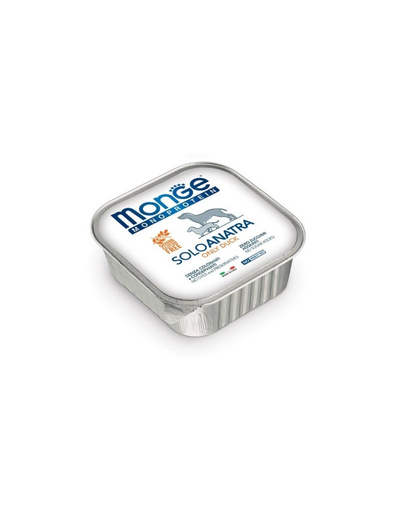 MONGE Monoprotein Solo Kutyatáp kacsával 150 g
