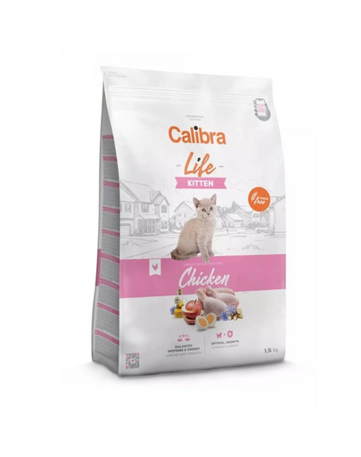 CALIBRA Cat Life Kitten Chicken 1,5 kg