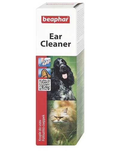 BEAPHAR Ear Cleaner Fülápoló csepp kutyáknak és macskáknak 50 ml