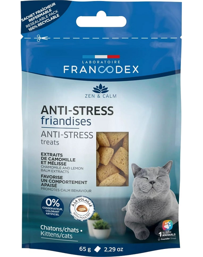 FRANCODEX Stressz elleni macskakezelés 65 g