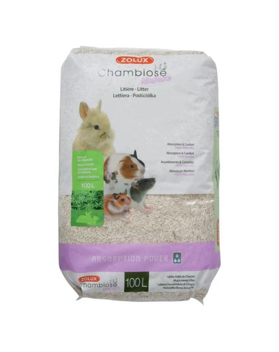 ZOLUX Chambiose Nature alom rágcsálóknak 100 l