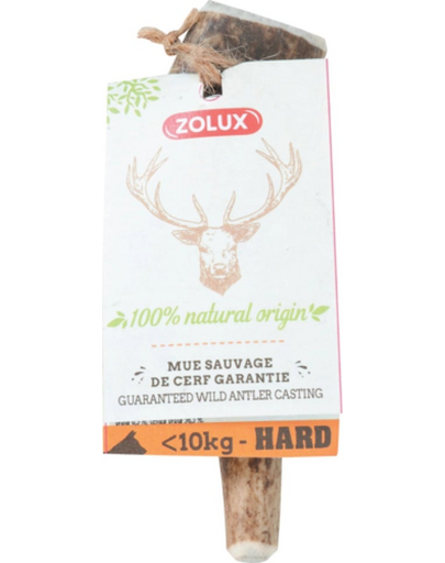 ZOLUX Egész szarvasagancs Hard XS természetes kutyakaják