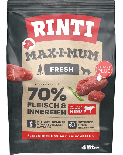 RINTI MAX-I-MUM Beef marhahússal 4 kg