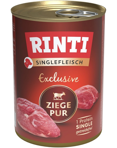 RINTI Singlefleisch Exclusive Goat Pure monoprotein kecske 400 g