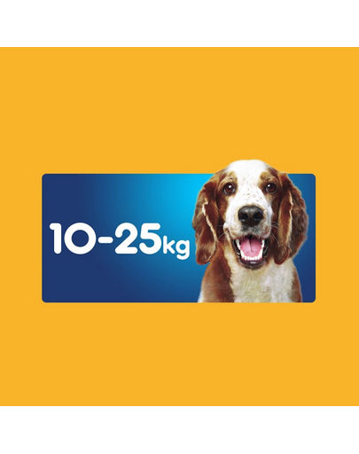 PEDIGREE DentaStix Daily Fresh csirke ízű jutalomfalat közepes méretű kutyáknak 4x180g