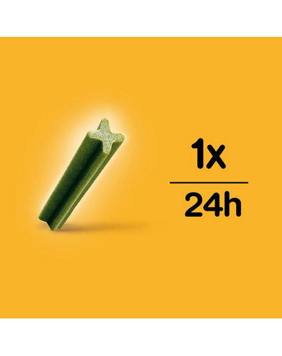 PEDIGREE DentaStix Daily Fresh csirke ízesítésű jutalomfalat nagytestű fajtáknak 4x270g