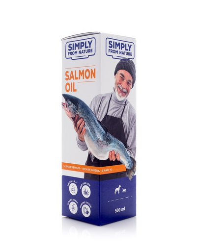 SIMPLY FROM NATURE Salmon oil Lazacolaj 500 ml