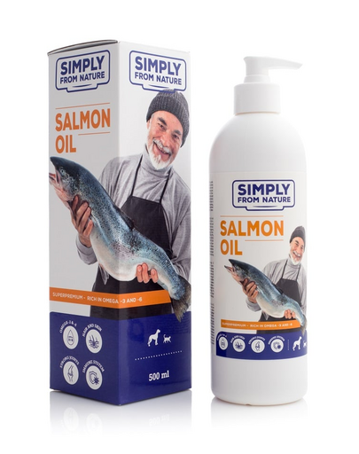 SIMPLY FROM NATURE Salmon oil Lazacolaj 500 ml