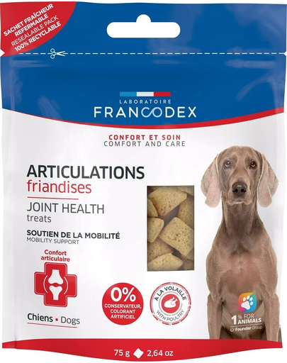FRANCODEX Egészséges ízületek Kutya csemege 75 g