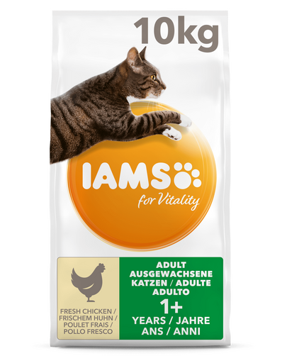 IAMS Cat Adult All Breeds Chicken 10 kg
