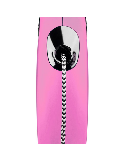 FLEXI Póráz New Classic S zsinór 8 m rózsaszín 12 kg-ig