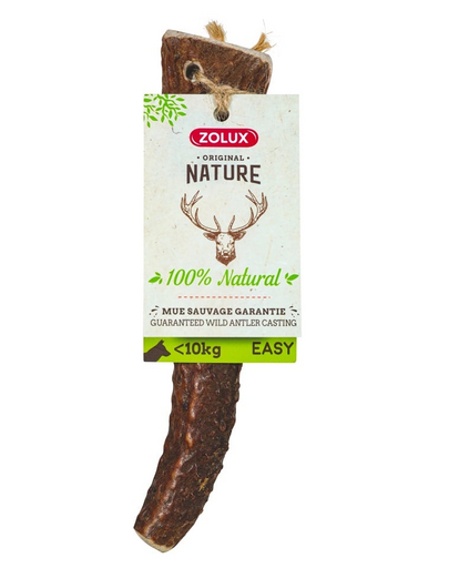 ZOLUX EASY szarvasagancs hosszában vágva <10 kg-os kutyák számára