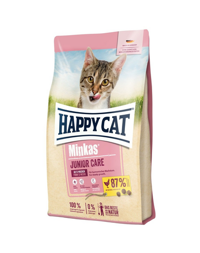 HAPPY CAT Minkas Junior Care Csirke 10 kg