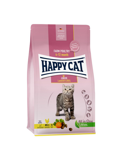 HAPPY CAT Junior Country Baromfi 10 kg