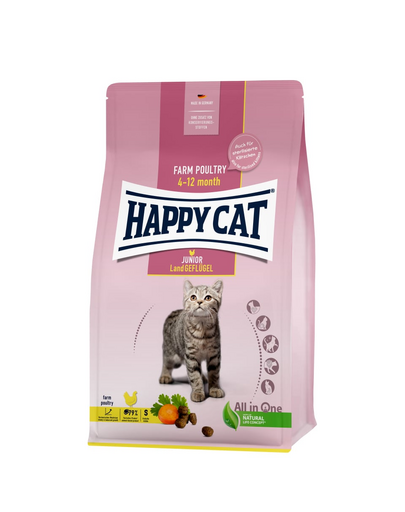 HAPPY CAT Junior Country Baromfi 10 kg