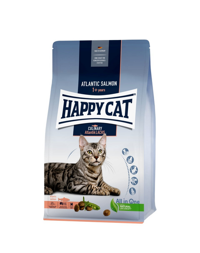 HAPPY CAT Culinary Adult Atlantik Lachs 10 kg Atlanti-óceáni lazac