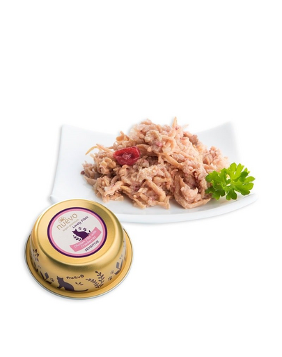 NUEVO Lovely Filets Sensitive csirke áfonyával és lenmagolajjal érzékeny macskáknak 85 g