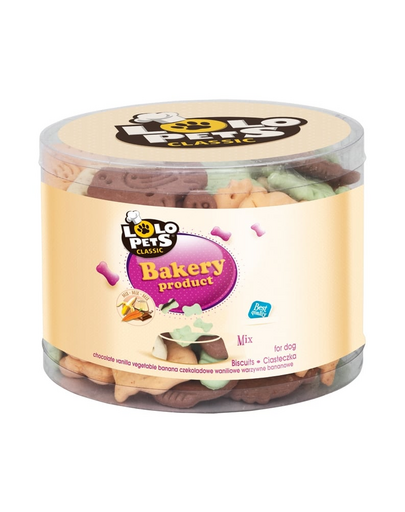 LOLO PETS Sütik kutyáknak, állatkák Mix 500 g