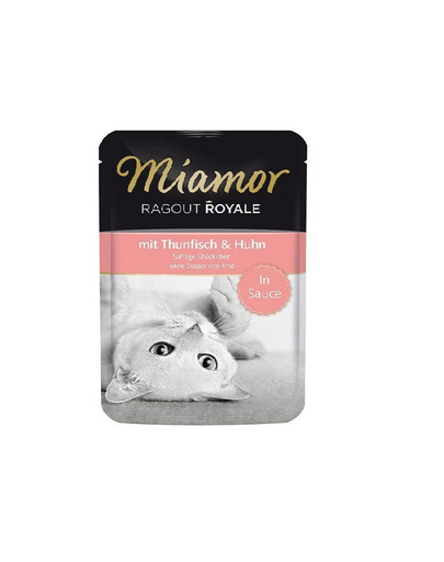 MIAMOR Ragout Royal  tonhal és csirke mártásban  100 g