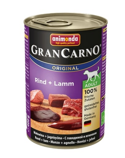 ANIMONDA Grancarno marhahús - bárány 800g