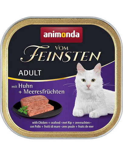 ANIMONDA vom Feinsten ADULT csirke tenger gyümölcseivel 100 g
