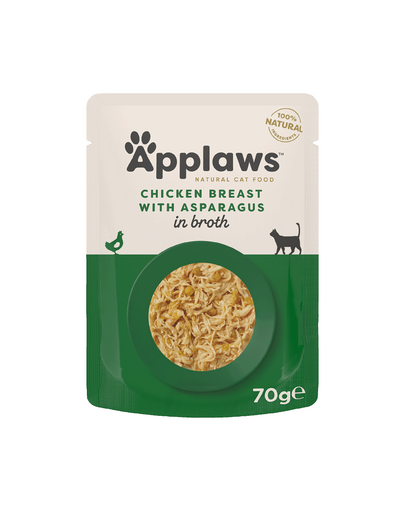 APPLAWS Cat Csirke és spárga 70 g