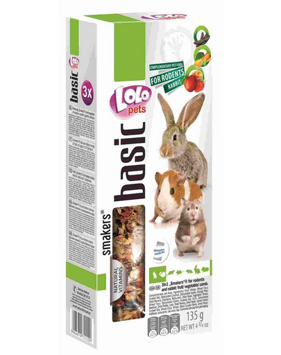 LOLO PETS Smakers hörcsögöknek -Mix 1