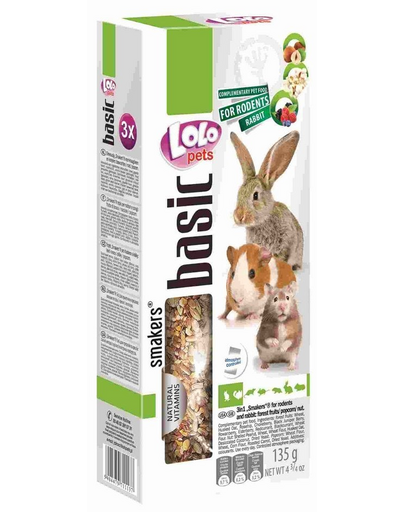 LOLO PETS Smakers hörcsögöknek - Mix 2
