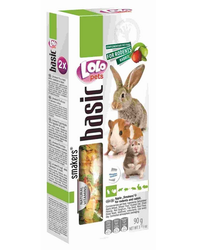 LOLO PETS Smakers hörcsögöknek -almás