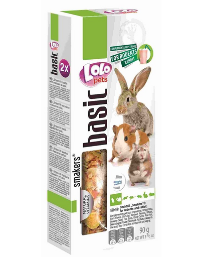 LOLO PETS Smakers rágcsálóknak és nyulaknak koktél
