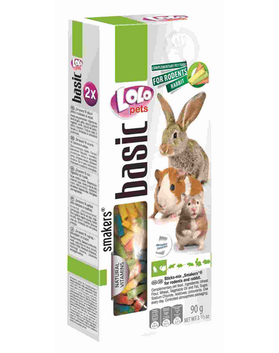 LOLO PETS Smakers pálcikás rágcsálóknak