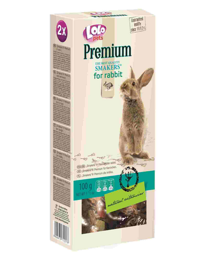 LOLO PETS Smakers prémium nyulaknak