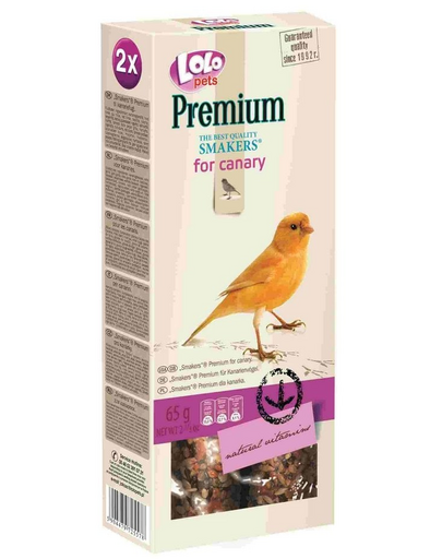 LOLO PETS Smakers prémium kanárinak