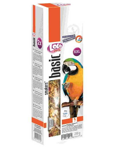 LOLO PETS Smakers vedlésre nagy papagájoknak