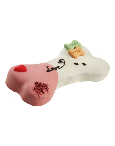 LOLO PETS Torta kutyáknak "Love" erdei gyümölcsös