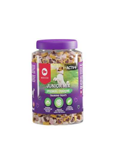 MACED Activ+ Junior Mix kölyökkutyakiképzési csemegék 300 g