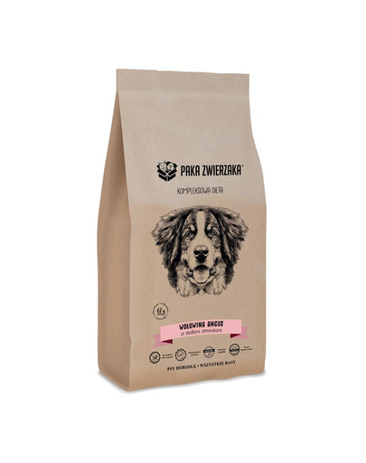 PAKA ZWIERZAKA Angus marhahús és édesburgonya 9 kg felnőtt kutyáknak