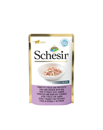 SCHESIR Tonhal csirkével és sonkával 50g
