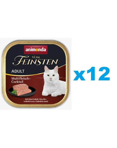 ANIMONDA Vom Feinsten Classic multi húskeverék 12 x 100g