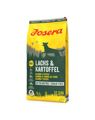 JOSERA Lachs&Kartoffel 12,5kg felnőtt kutyáknak lazaccal és burgonyával