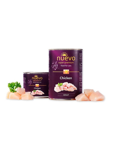 NUEVO felnőtt macska csirke 400 g