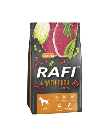 RAFI Száraz kutyatáp kacsával 10kg