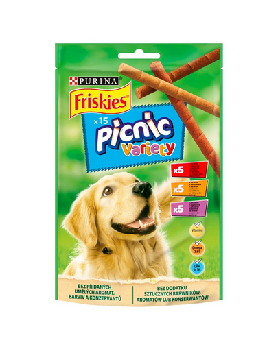 FRISKIES Picnic Variety marhahús, csirke és bárány ízű 126g