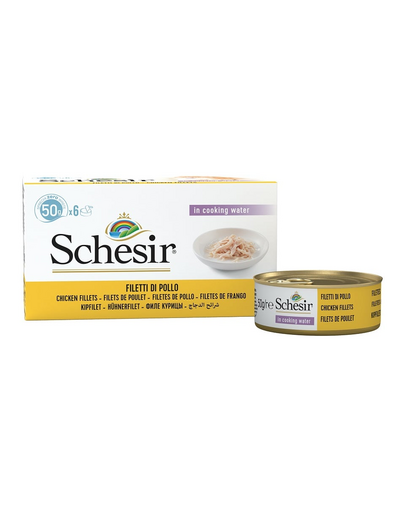 SCHESIR Csirkefilé rizzsel 50G X6