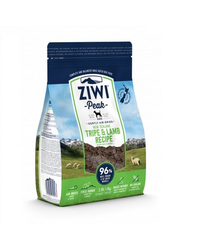 ZIWIPEAK Dog Tripe&Lamb légszáraz élelmiszer bendő és bárányhús 2,5 kg