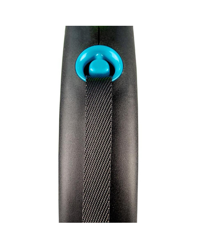FLEXI Automatikus póráz Black Design S 5 m kék szín