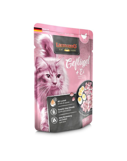LEONARDO Finest Selection Baromfi + tojás 85 g