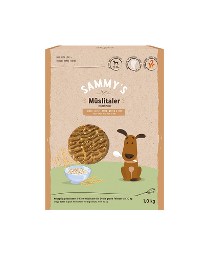 BOSCH SAMMY’S gabonapelyhes keksz kutyáknak 1 kg