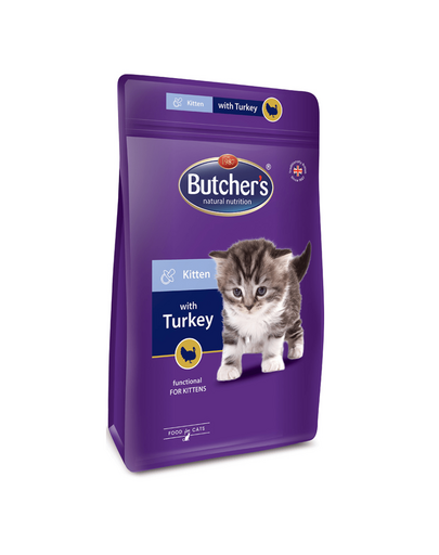 BUTCHER'S Funkcionális macskakölyök pulykával 800 g