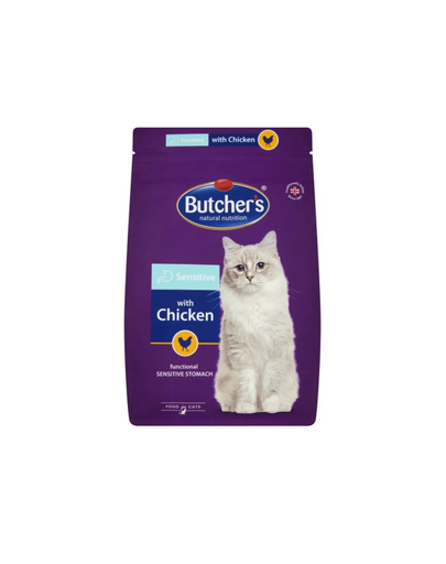 BUTCHER'S Functional Cat Sensitive érzékeny macskáknak csirkével 800 g